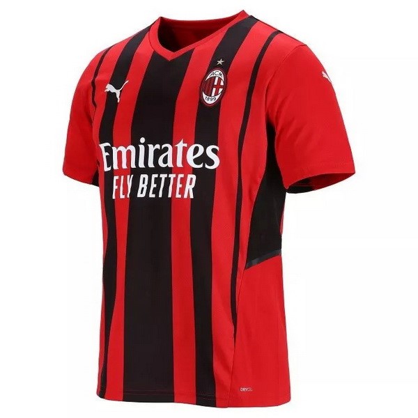 Authentic Camiseta AC Milan 1ª 2021-2022 Rojo